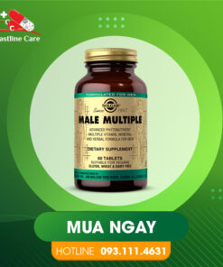 Solgar Male Multiple - Hỗ Trợ Miễn Dịch & Sức Khỏe Tim Mạch (Hộp 60 viên)Solgar Male Multiple - Hỗ Trợ Miễn Dịch & Sức Khỏe Tim Mạch (Hộp 60 viên)